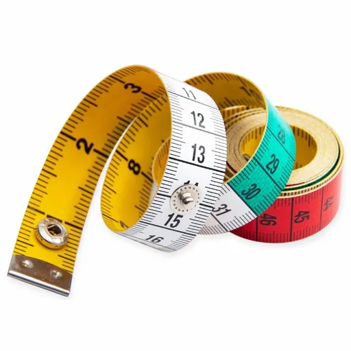Tape Measure Measuring Tape for Body Fabric Sewing Tailor Cloth Knitting Home Craft Measurements,60-inch/150-cm Soft Multicolor