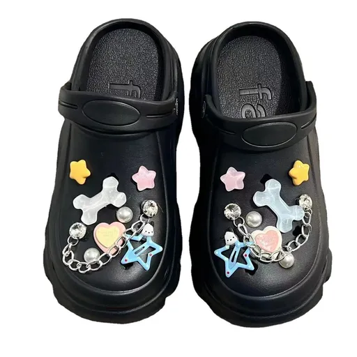 Shoes Boys Unisex Pattern Children's Shoes Lining Clog Children's Slides Sandal on Summer Sandals Garden Shoes Bathroom Slippers
