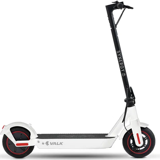 VALK Synergy 7 Electric Scooter, 500W 15Ah, AU Compliant, Motorised eScooter for Adults, White