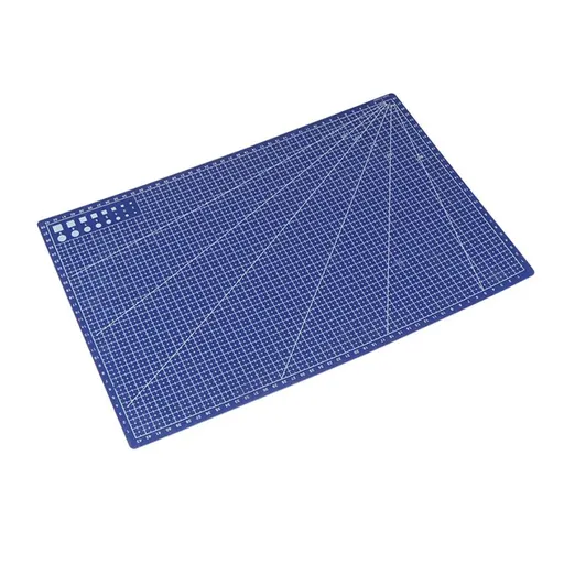 Cutting Mat Self Healing Double Sided A4 Plastic Grid Lines Durable Non-Slip PVC Craft Board 30cm X 22cm