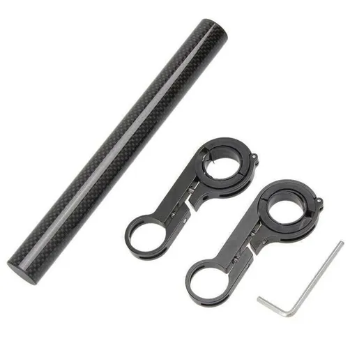 Double Mountain Bike Handlebar Extender Extension Bicycle Mount Bracket Holderau