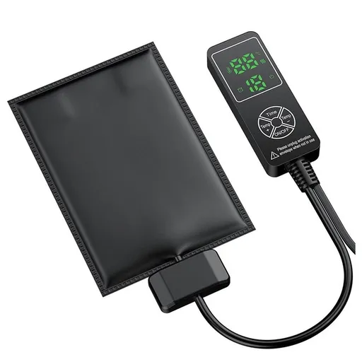 5W Reptile Heat Pad with Digital Thermostat & Timer 7 X 5Inch Reptile Heating Pad Tank Heater Terrarium Heat Mat US Plug