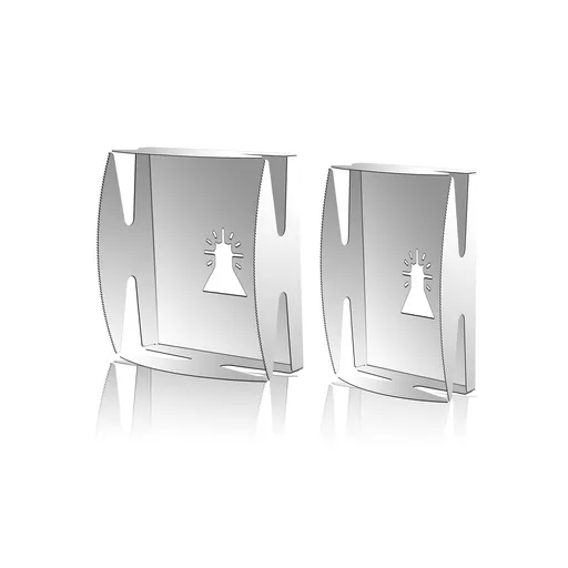 2PCS Slot Cutter, Square Rectangle Stainless Steel Milling Cutter Carving One Step in Place Slot Cutter , Plastic Metal, Wood