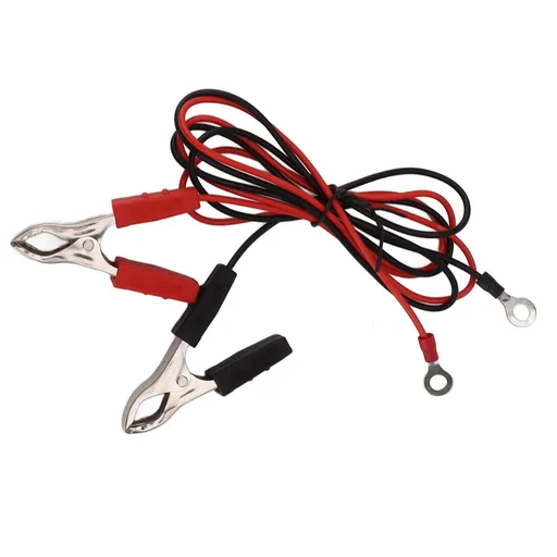 2pcs Electric Fence Wire Connect Safe Copper Electric Fence Jump Leads Practical Electric Fence Clips for Farm