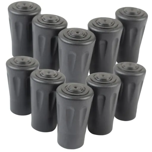 10Pcs Hiking Pole Rubber tip Hiking Cane Protector Hiking Stick Tips Climbing Cane Foot Cover Hiking Pole caps Trekking Poles