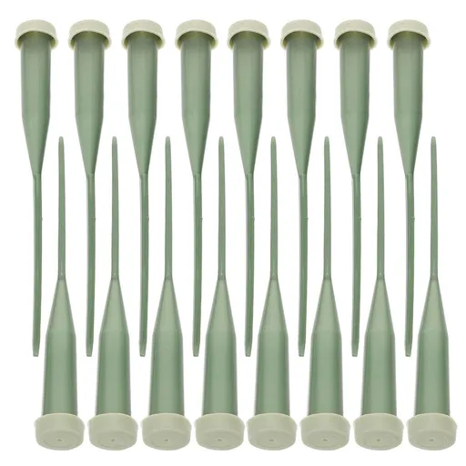 Multi-Color Plastic Flower Stem Tubes for 25Pcs