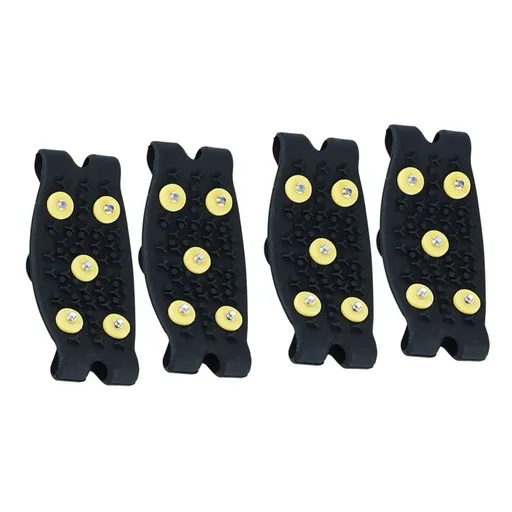 2 Pairs Non-Slip Shoe Covers for Walking on Ice Shoe Grippers for Ice Climbing Shoes Grippers Ice Snow Grips