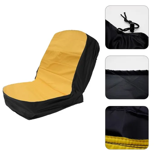 Durable Cotton-Polyester Weeder Seat Cover for Tractor Yard Use - Comfortable and Protective