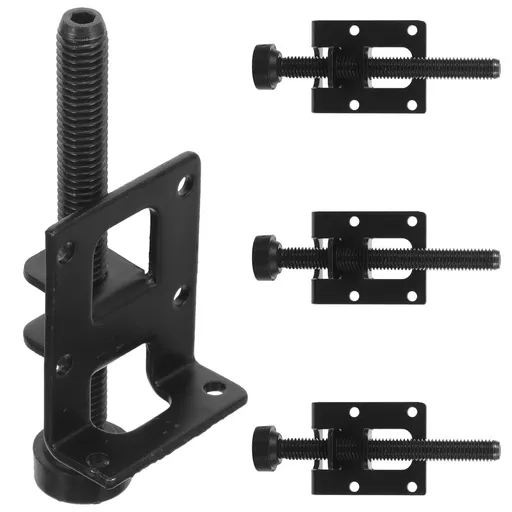 Furniture Leveling Feet, Easy Screw Adjustment, Black , 4Pcs