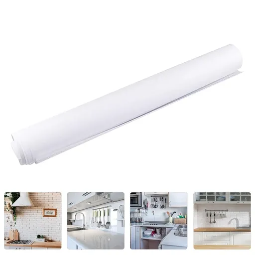 PVC Transparent Kitchen Sticker, Oil-Proof and Waterproof, Easy to Apply, No Curling 1Pc