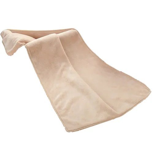 1Pc Microfiber Hair Towel Soft Super Absorbent Microfiber Microfiber Hair Towel Wraps Women for Gym Camel