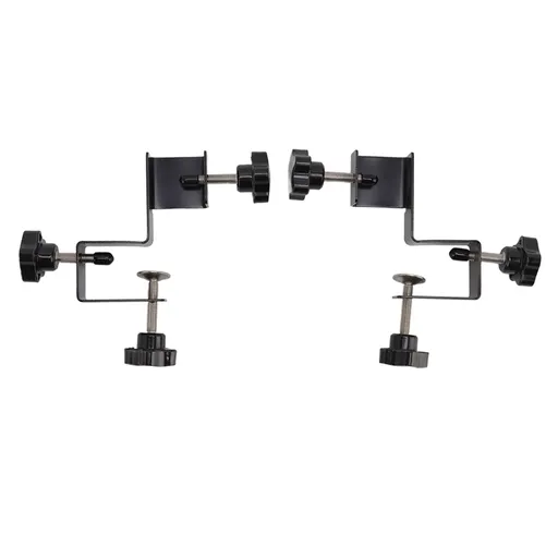 2 PCS Cabinet Drawer Installation Clamps Left Right Side Drawer Jig Rocker Arm Cabinet Front Drawer Woodworking Clamps Black