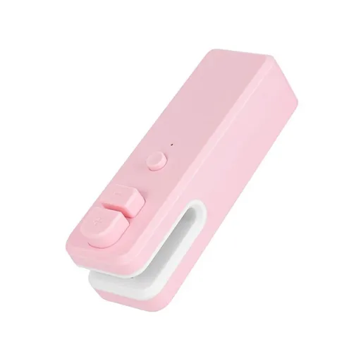 Mini Bag Sealer Rechargeable Heat Sealer Food Bag Sealer for Food Storage Portable 2 in 1 Sealer and Cutter for Plastic Bags