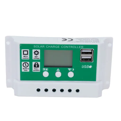 60A 12V 24V PWM Solar Panel Battery Regulator Charge Controller Auto Focusing Tracking