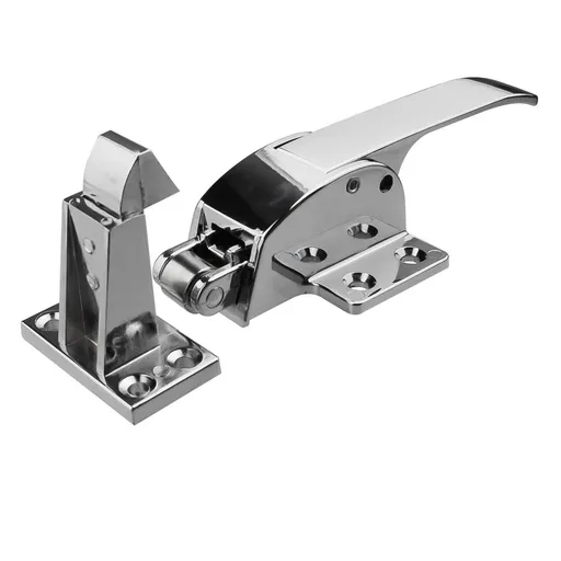 Adjustable Latch Spring Loaded Walk in Freezer Cooler Door Handle Grip Freezer Door Flush Mounted Walk in Latch Handl