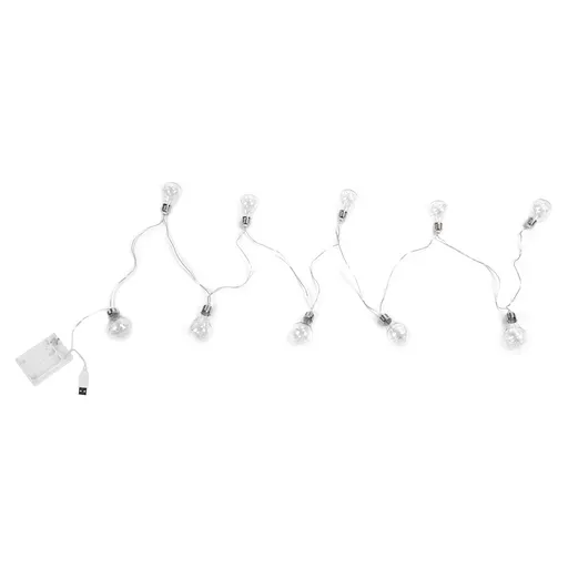 LED Light Strings Waterproof Copper Wire Lamp String E27 Bulb String Lights for Home Bedroom Decoration