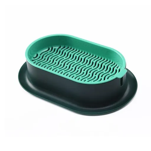 Catnip Hydroponic Box with Cat Snacks Growing Kit for Cats Fresh Catnip Bowl - Green