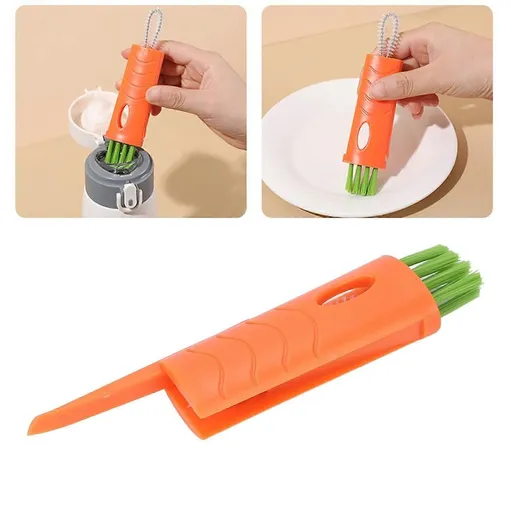 5pcs Shaver & Razor Cleaning Brush Set, Bottle Cleaner Tool