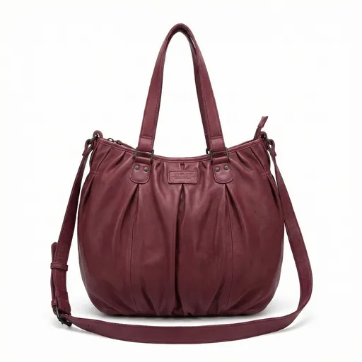 Premium Womens Leather Shoulder Bag Messenger Satchel Handbag Purse ITWB02 - Pink