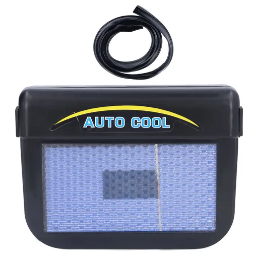 Car Exhaust Fan Solar Powered Environmentally Friendly Energy Saving Easy Installation Automobile Ventilator