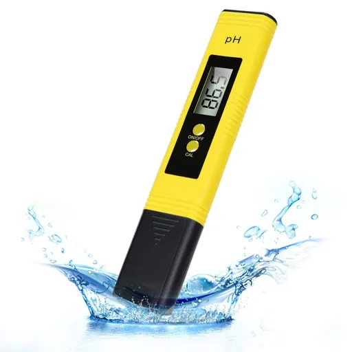 Digital Water Tester, 0.01High Accuracy Water Quality Tester Pen with 0-14 Measurement Range for Drinking Water, Plant