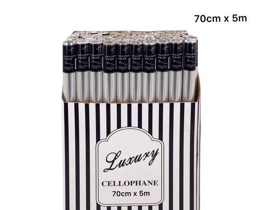 bulk 50 Cellophane 70cmx5m on 38mm Core