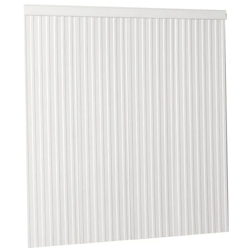 Wall Molding Kit Lightweight Paintable Polystyrene Easy to Install White 197 x 98 cm