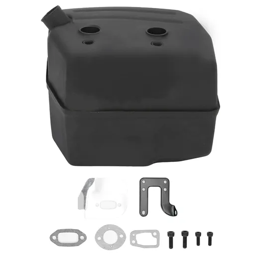 Exhaust Muffler Silencer Deflector Kit Accessory Fit for Husqvarna 61 268 272 272XP
