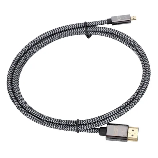Micro Conversion HDMI to HDMI HD Video Braided Net Computer Connection Acce