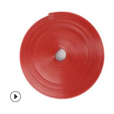 Ning zhi Car Wheel Hub Anti Scratch Strip 8m Black Red (8.1m volumes)