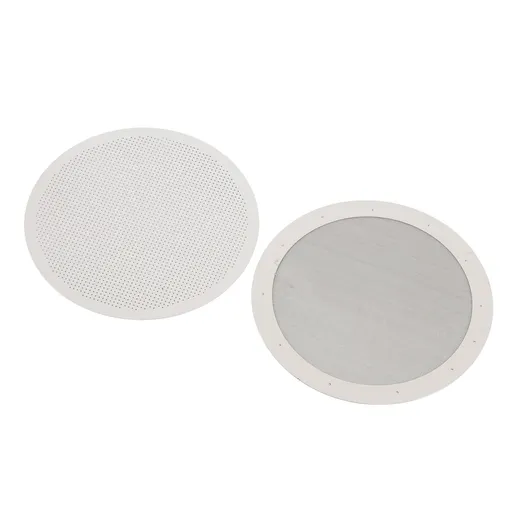 Disk Coffee Filter 2.4 Inch Stainless Steel Reusable French Press Coffee Maker Metal Filter Mesh for Replacement No Filter Papers