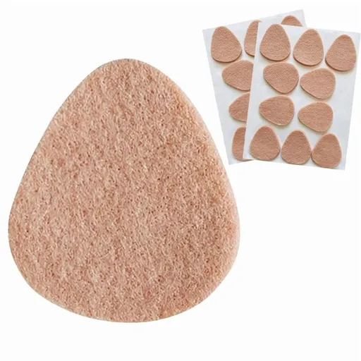 Foot Pads for Metatarsal Area, 20-Pack Felt Ball of Foot Cushions for Men and Women, Sole Support