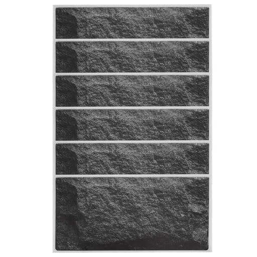 6Pcs Matte Wall Sticker Waterproof Self‑Adhesive Non‑Slip Floor Sticker for Home Use