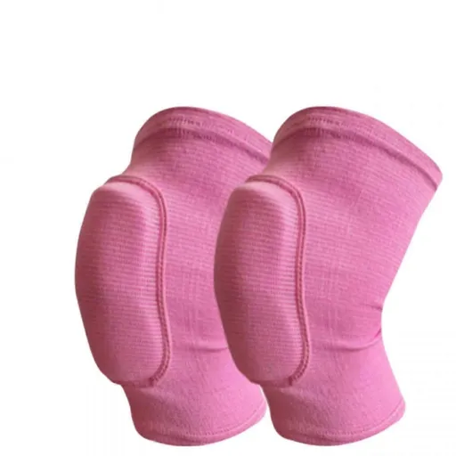 Knee Pads Knee Guards, Soft Breathable Knee Pads for Men Women Boys and Girls Knees Protective, Knee Braces for Volleyball Football Pink L