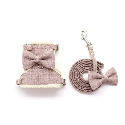 Pet Traction Strap Polyester Cat Dog Coffee S-size cotton nylon mesh cat pull chest