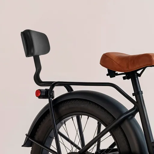 Durable Waterproof Bike Seat with Backrest for Electric Bikes and Bicycles