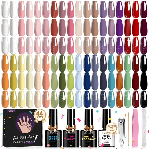 Nail Art Kit Gel Lamp Nail Grinder Nail Polishes Nail Art Tools Nail - Multi - Size 36-3