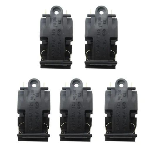 5 Pack Kettles Thermostat Switch Temperature Control Switch Electric Kettles Repair Part Boiler Thermostat Switch Boiler