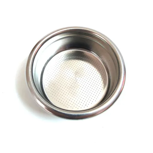 Coffee Products 58mm Filter Basket | Non-Pressurized Stainless Steel Basket | Precise Tapered Profile for Consistent Espresso Shots
