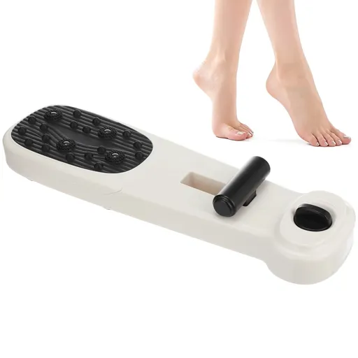 Foot Arch Trainer for Flat Feet, Adjustable Resistance & Toe Strengthener for Foot Muscle Exercise, Improves Arch Support & Flexibility, White, 13.4 x 3.5 x 2 in