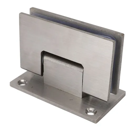 Glass Shower Door Hinges 90 Degree Heavy Duty Stainless Steel Cabinet Wall to Glass Hardware Replacement Part