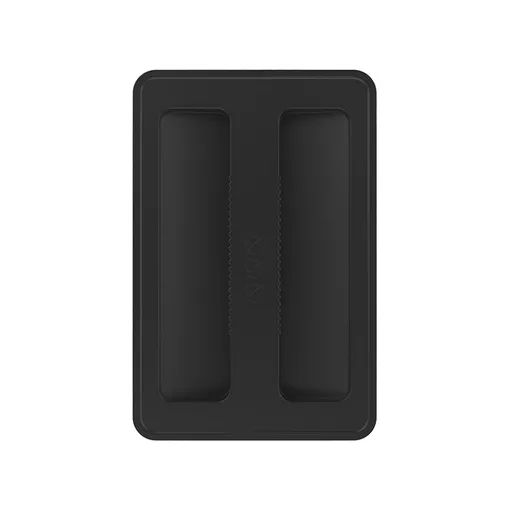 Silicone Toaster Cover, Heat Resistant Two Slice Wide Slot Dust Cover for Most Toasters, Easy to Wipe Clean, Black