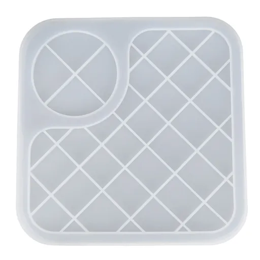 Silicone Mold Translucent Epoxy Resin Drop Glue Tray Tool for DIY Baking Decoration MakingLarge