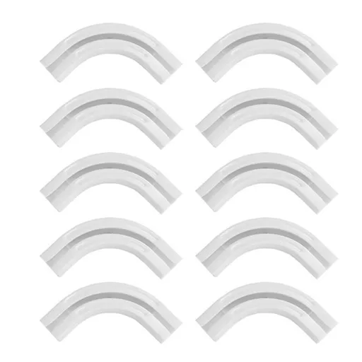 90° Curved Connector, Can Be Flexibly Bent Ceiling Mounted Curtain Track, Suitable for Ceiling Curtain Track