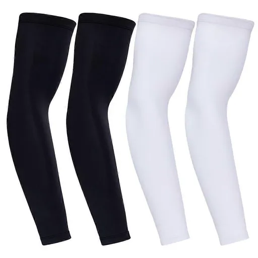 2 Pairs Breathable Sports Arm Sleeves Sun Protection for Girls