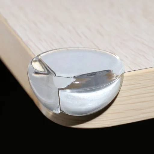 Corner protectors - bumper pad - transparent - 4 pieces