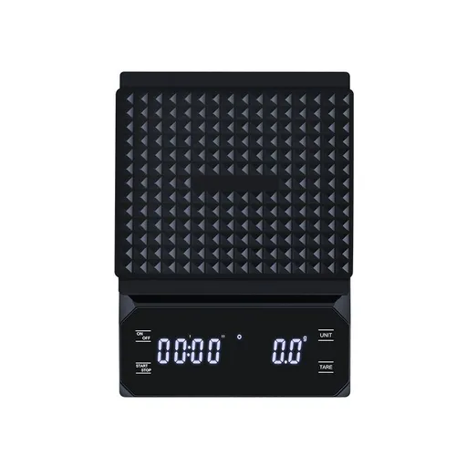 Coffee Scale with Timer High Precision Pour Over Drip Espresso Scale with Back-Lit LCD Display Batteries Included(Black)