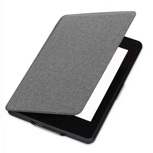 PU Leather Smart Cover Case with Auto Sleep and Wake for Kindle Paperwhite 12th 7-Inch - Grey