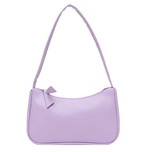 Hand Bags Small Purple Women's Shoulder Bag, Armpit Mini Bag, can Simply Meet Daily Needs, Simple （purple）