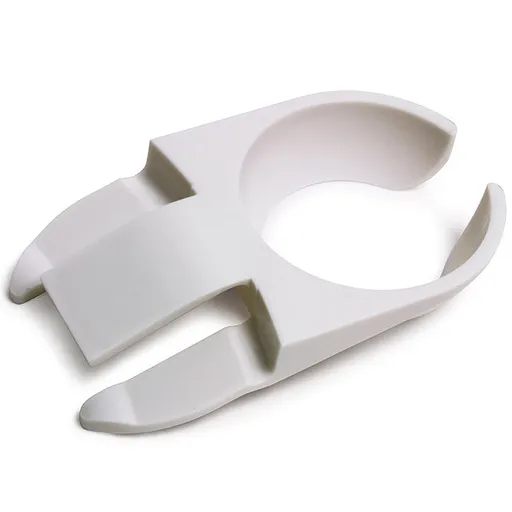 100 Pack Of 75mm White Wine Glass Dinner Lunch Plate Clip Holder - Stand Up Buffet Party - Promotion Merchandise Gift